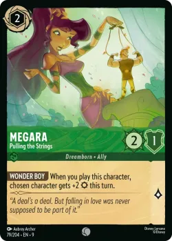 Megara - Pulling the Strings #79 · Disney Lorcana