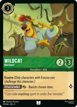 Wildcat - Mechanic #91 · Disney Lorcana
