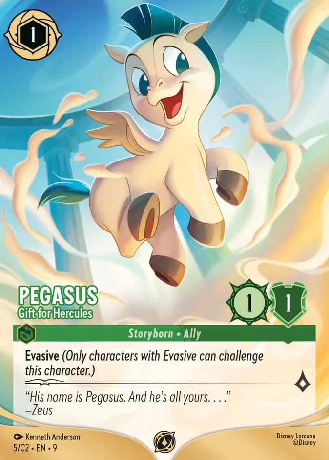 Pegasus - Gift for Hercules 「C2-5」「EN」