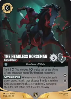 The Headless Horseman - Cursed Rider 「C2-17」「EN」