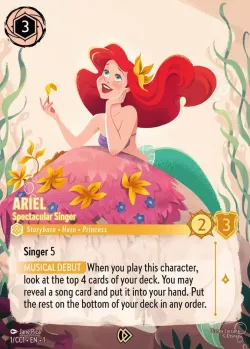 Ariel - Spectacular Singer #1 · Disney Lorcana