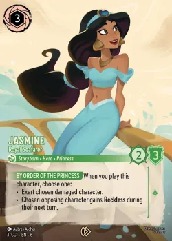 Jasmine - Royal Seafarer #3 · Disney Lorcana