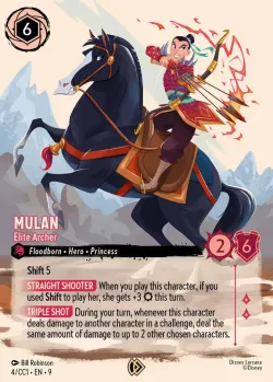 Mulan - Elite Archer #4 · Disney Lorcana