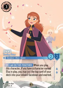 Anna - Trusting Sister #5 · Disney Lorcana