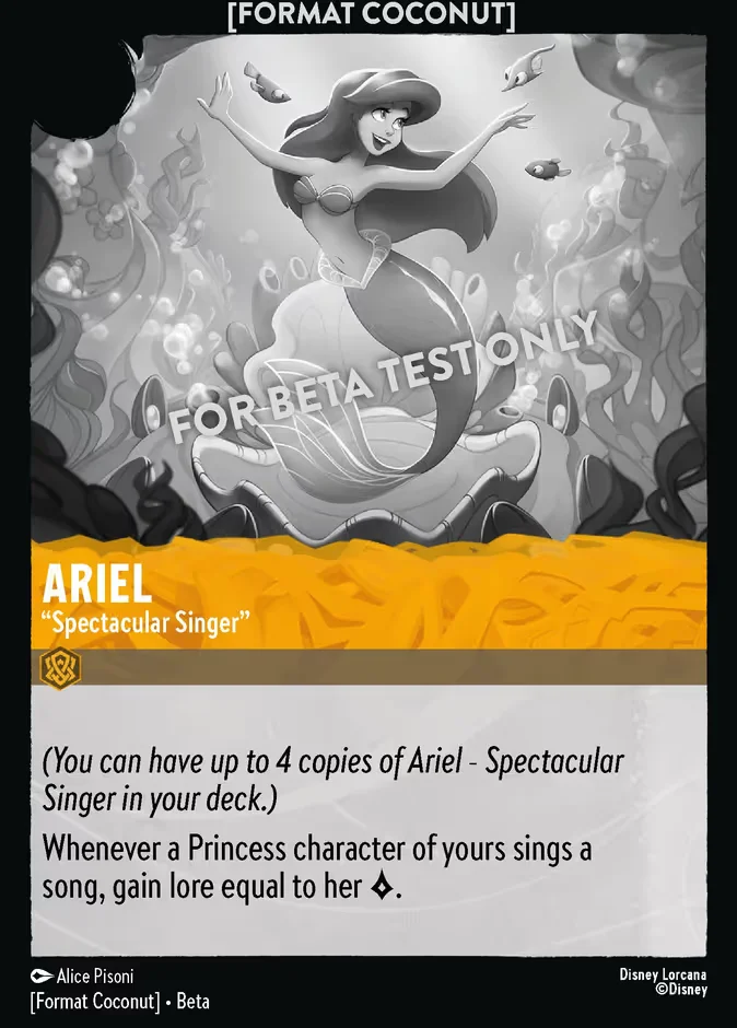 Ariel - "Spectacular Singer" 「Coconut-1」「EN」