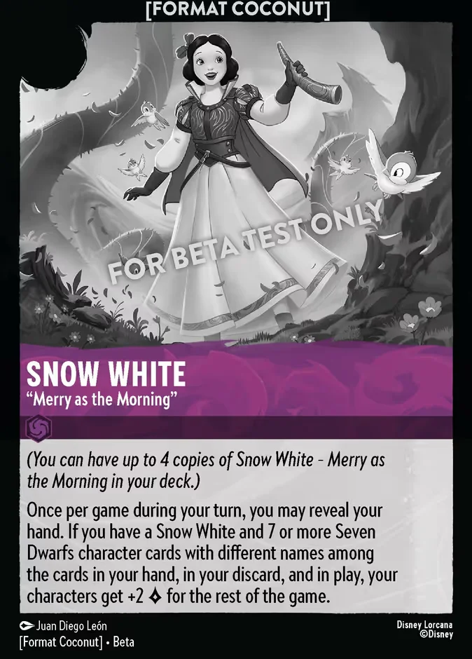 Snow White - "Merry as the Morning" 「Coconut-11」「EN」