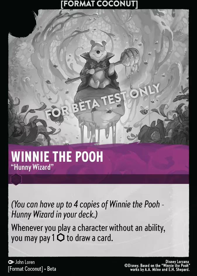 Winnie the Pooh - "Hunny Wizard" 「Coconut-12」「EN」