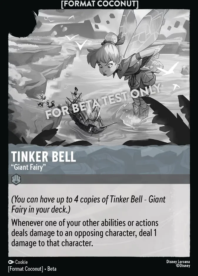 Tinker Bell - "Giant Fairy" 「Coconut-18」「EN」