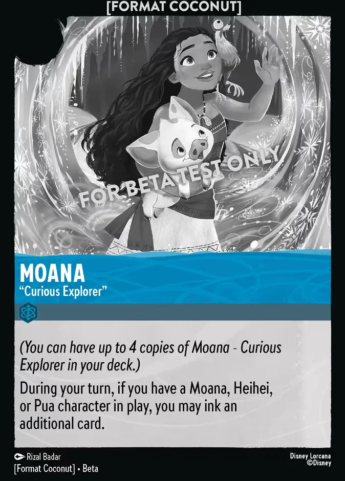 Moana - "Curious Explorer" 「Coconut-7」「EN」