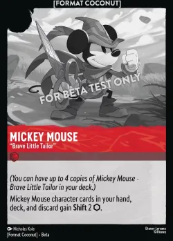 Mickey Mouse - Brave Little Tailor 「Coconut-13」「EN」