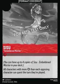 Sisu - Emboldened Warrior 「Coconut-15」「EN」