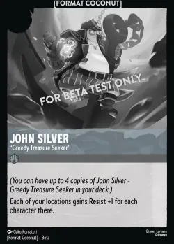John Silver - Greedy Treasure Seeker 「Coconut-16」「EN」