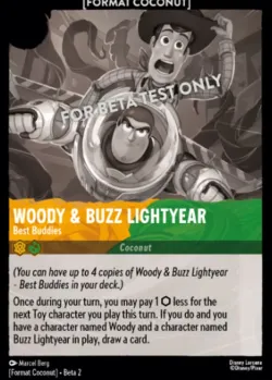 Woody & Buzz Lightyear - "Best Buddies" #19 · Disney Lorcana