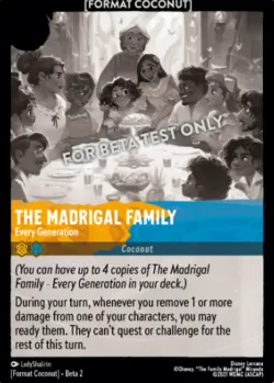 The Madrigal Family - "Every Generation" #20 · Disney Lorcana