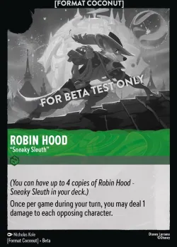 Robin Hood - Sneaky Sleuth 「Coconut-5」「EN」