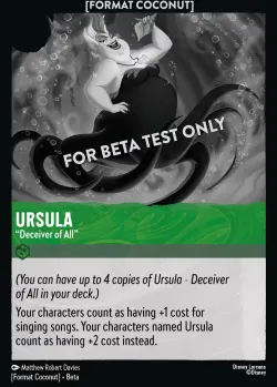 Ursula - Deceiver of All 「Coconut-6」「EN」