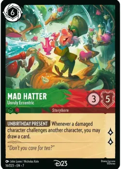 Mad Hatter - Unruly Eccentric 「D23-16」「EN」