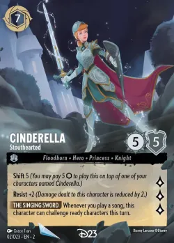 Cinderella - Stouthearted 「D23-2」「EN」