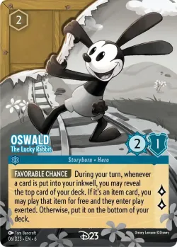 Oswald - The Lucky Rabbit 「D23-6」「EN」
