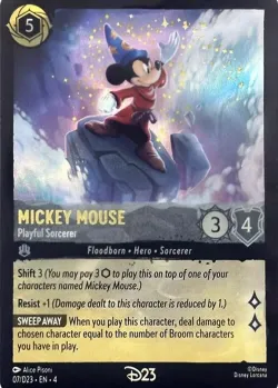 Mickey Mouse - Playful Sorcerer 「D23-7」「EN」