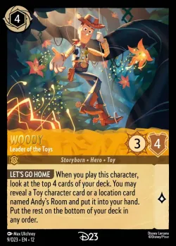 Woody - Leader of the Toys #9 · Disney Lorcana