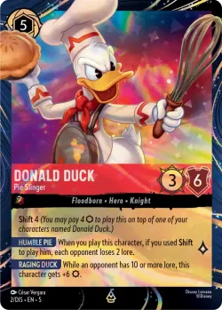 Donald Duck - Pie Slinger 「DIS-2」「EN」