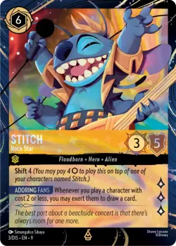 Stitch - Rock Star 「DIS-3」「EN」
