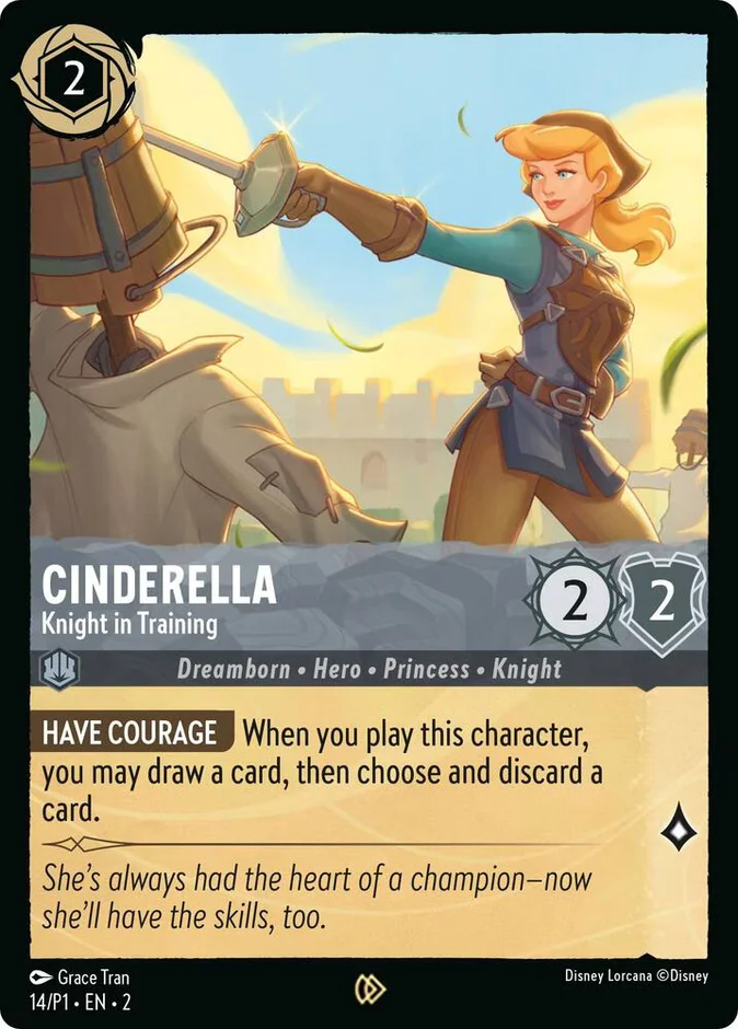 Cinderella - Knight in Training 「P1-14」「EN」