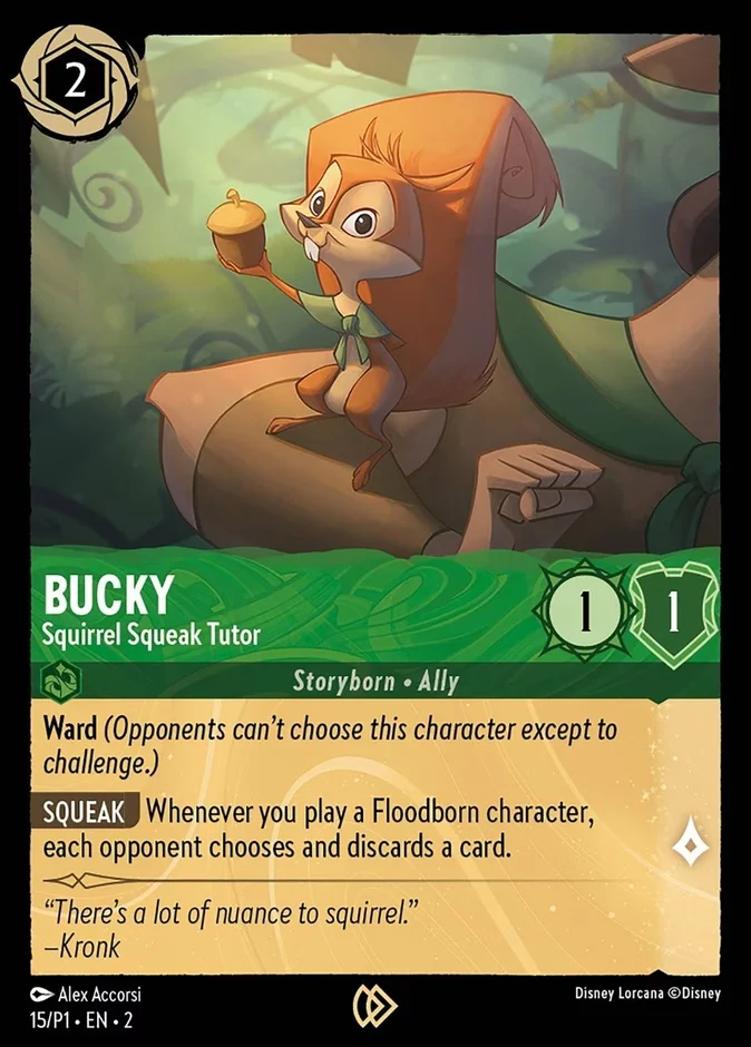 Bucky - Squirrel Squeak Tutor 「P1-15」「EN」