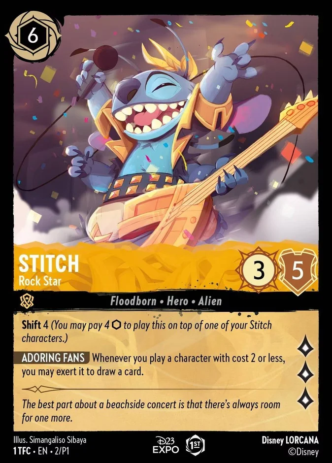 Stitch - Rock Star 「P1-2」「EN」