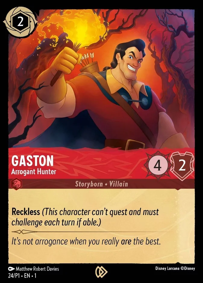 Gaston - Arrogant Hunter 「P1-24」「EN」