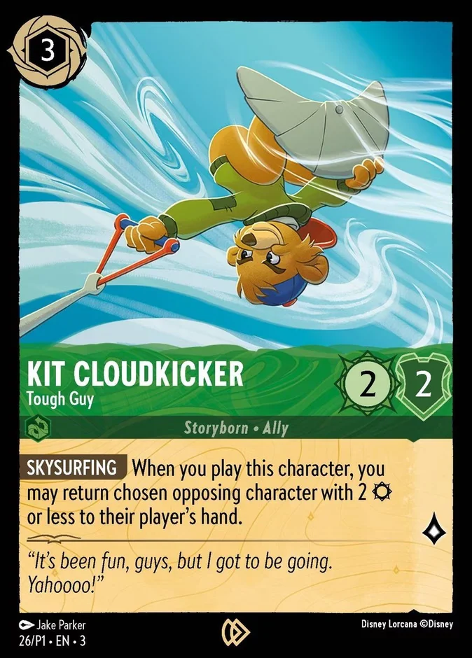 Kit Cloudkicker - Tough Guy 「P1-26」「EN」