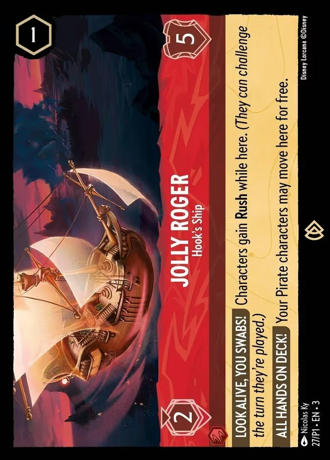 Jolly Roger - Hook's Ship 「P1-27」「EN」
