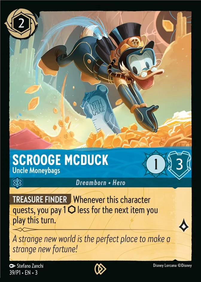 Scrooge Mcduck - Uncle Moneybags 「P1-39」「EN」