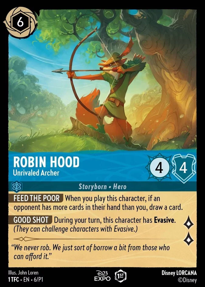 Robin Hood - Unrivaled Archer 「P1-6」「EN」