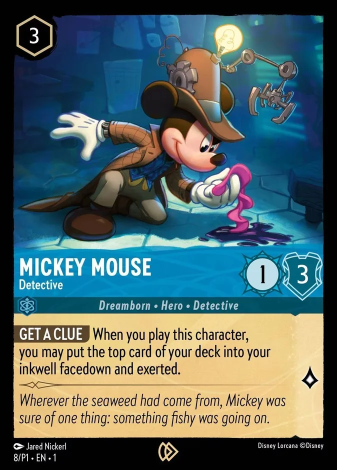 Mickey Mouse - Detective 「P1-8」「EN」