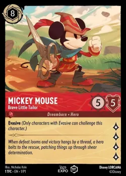 Mickey Mouse - Brave Little Tailor 「P1-1」「EN」