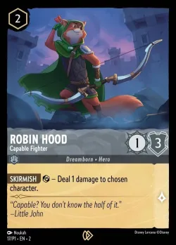 Robin Hood - Capable Fighter 「P1-17」「EN」