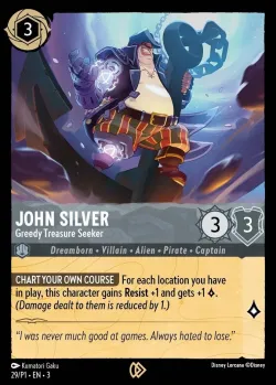 John Silver - Greedy Treasure Seeker 「P1-29」「EN」