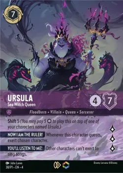 Ursula - Sea Witch Queen 「P1-38」「EN」