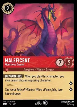 Maleficent - Monstrous Dragon 「P1-5」「EN」