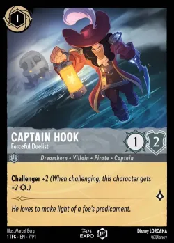 Captain Hook - Forceful Duelist 「P1-7」「EN」