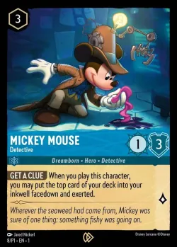 Mickey Mouse - Detective 「P1-8」「EN」