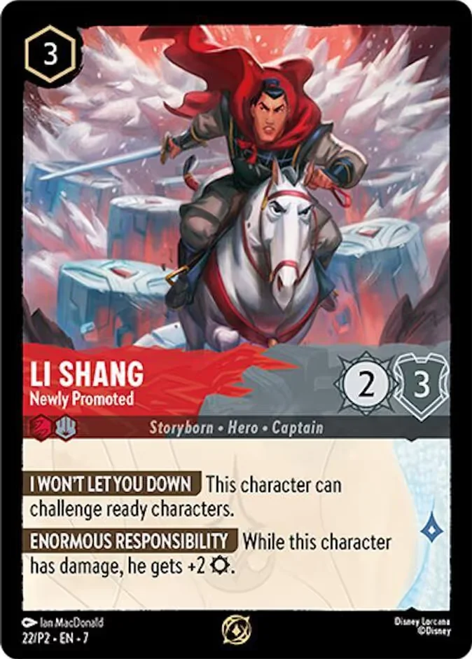 Li Shang - Newly Promoted 「P2-22」「EN」