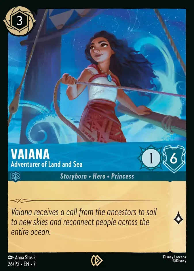 Moana - Adventurer of Land and Sea 「P2-26」「EN」