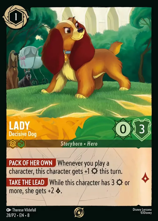 Lady - Decisive Dog 「P2-28」「EN」