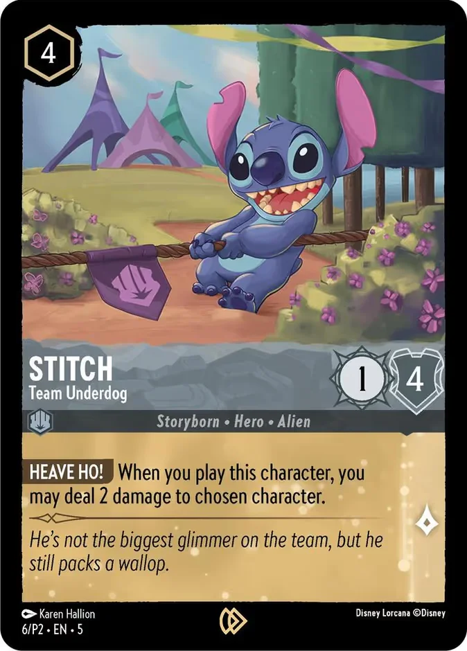 Stitch - Team Underdog 「P2-6」「EN」