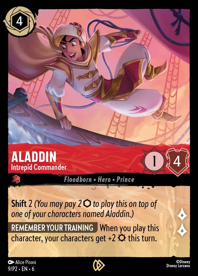 Aladdin - Intrepid Commander 「P2-9」「EN」