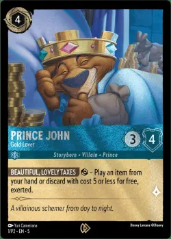 Prince John - Gold Lover 「P2-1」「EN」