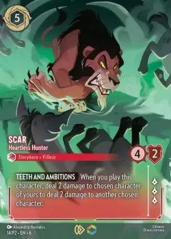 Scar - Heartless Hunter 「P2-14」「EN」